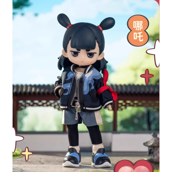 Simontoys The Legend Of Hei 2 Blind Box Śliczna Lalka BJD Modna Zabawka Anime Gadżet Ozdoba na Biurko Kawaii Model Garage Kit Prezent