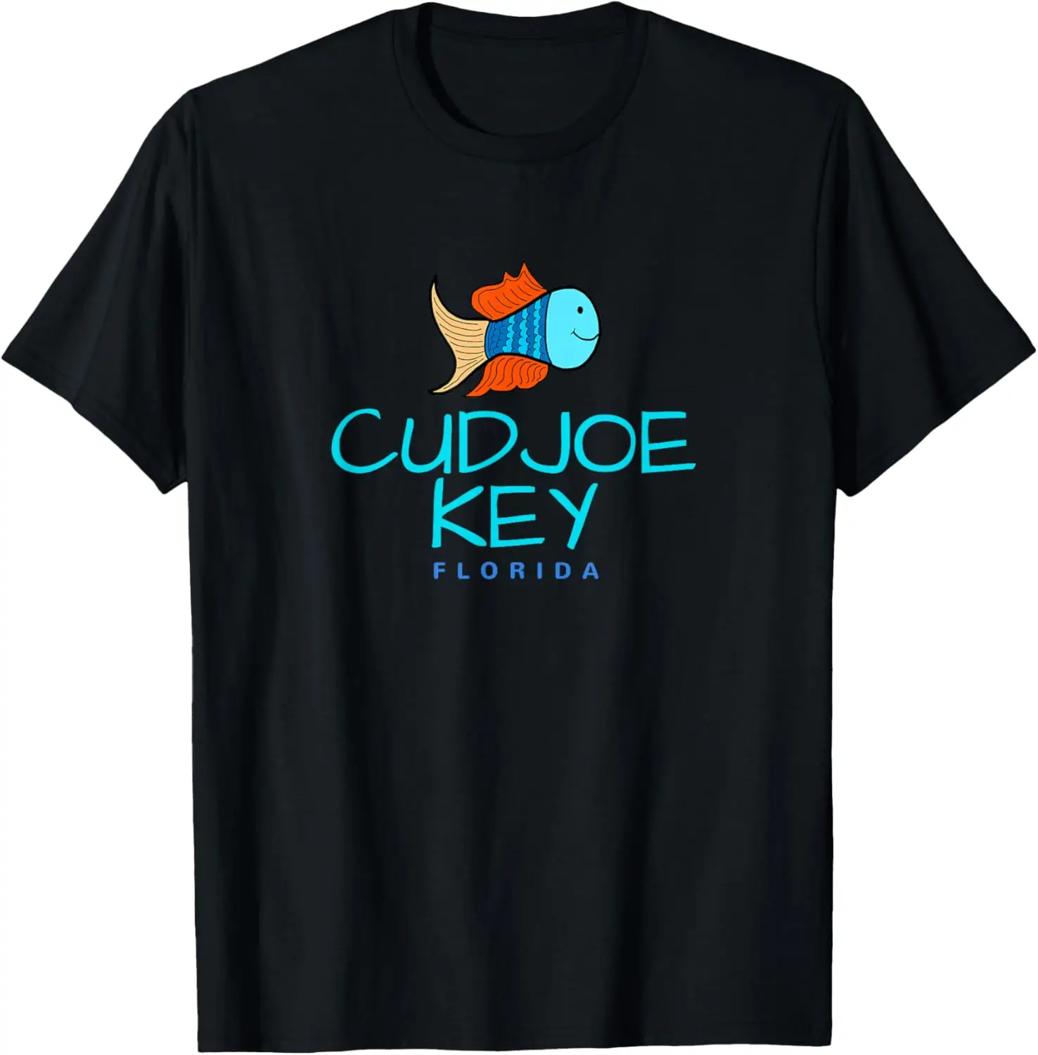 

Cudjoe Key Florida T-Shirt, Fun Florida Fish Shirt