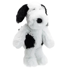 15CM Ty soffitta tesori piselli farciti fai da te il cane bianco e nero carino peluche ripiene bambola animale giocattoli per bambini regali di compleanno