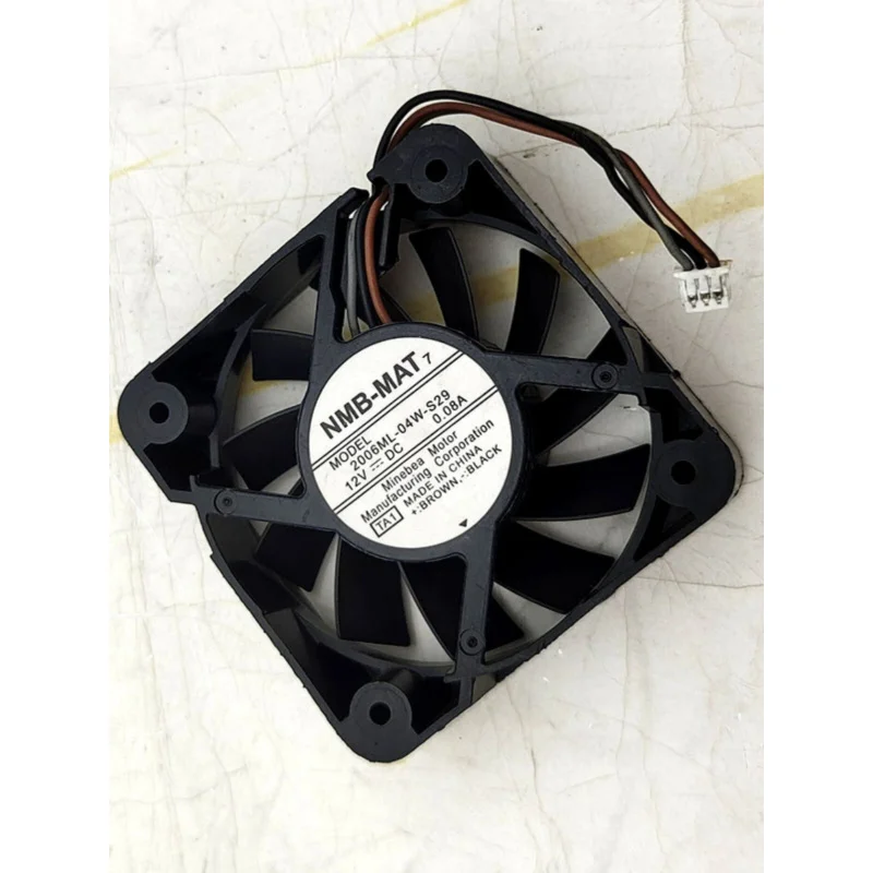 D 1 pcs FOR NMB 2006ML-04W-S29 5015 12V 0.08A 3-wire detection silent cooling fan