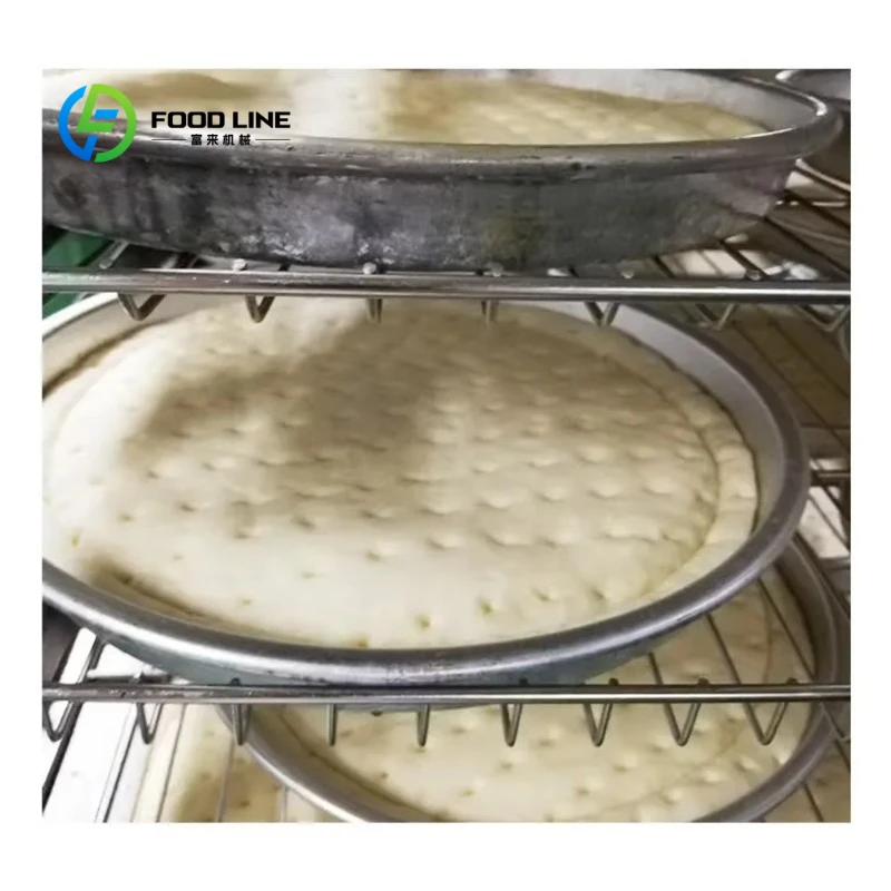High Capacity Automatic Pizza Shaper Bakery Line Commercial Electric Pizza Base Making Equipment