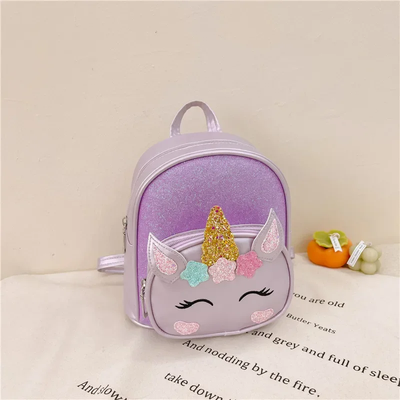 Custom New Children Student Leisure Backpack Personalized Cartoon Cute Pony Lightweight Backpack for Girls Kindergarten Book Bag