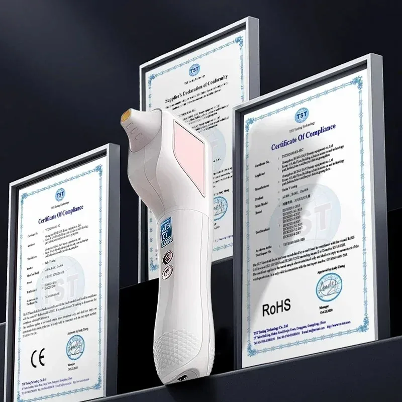 آلة تدليك الوجه الكهربائية العناية بالبشرة بالعين يده تركز الطاقة الكولاجين شد الوجه المضادة للتجاعيد Hifu جهاز شد الوجه #6