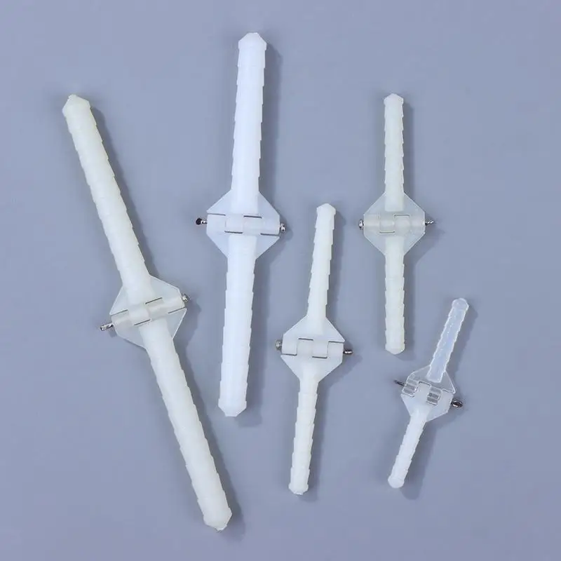 5 pezzi cerniera ad ago/cerniera a foglia sciolta/cerniera a perno/connettore ala coda alettone KT schiuma Balsa RC aereo universale