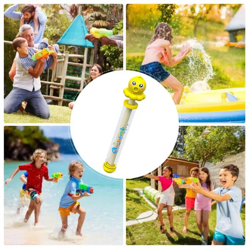 Water Squirter Firework Water Soaker Cartoon Outdoor Backyard Beach Pool Activities Soaker Squirt Toys For Summer Enjoyment