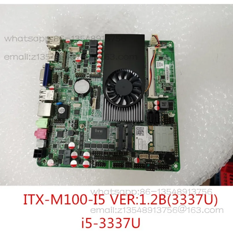 ITX-M100-I5 integrated cash register industrial control main board i5-3337U Gigabit network port DC12V