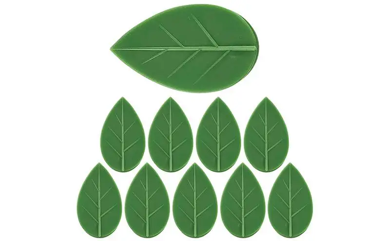 

10PCS Vines Support Clips Rattan Vine Bracket Fixed Buckle Leaf Clips Traction Holder Green Vines Clip Self Adhesive Hook