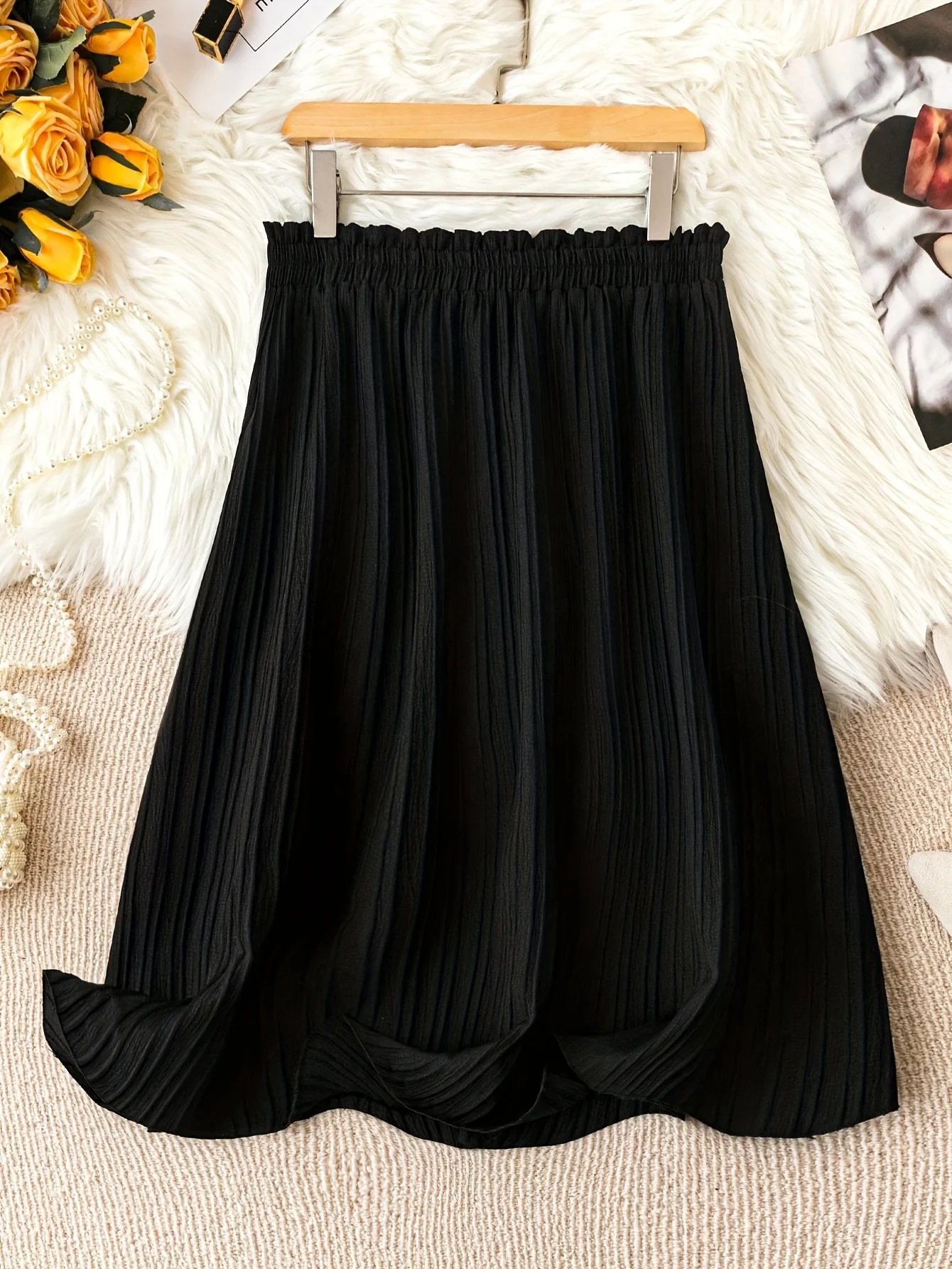 Ropa de mujer talla grande.