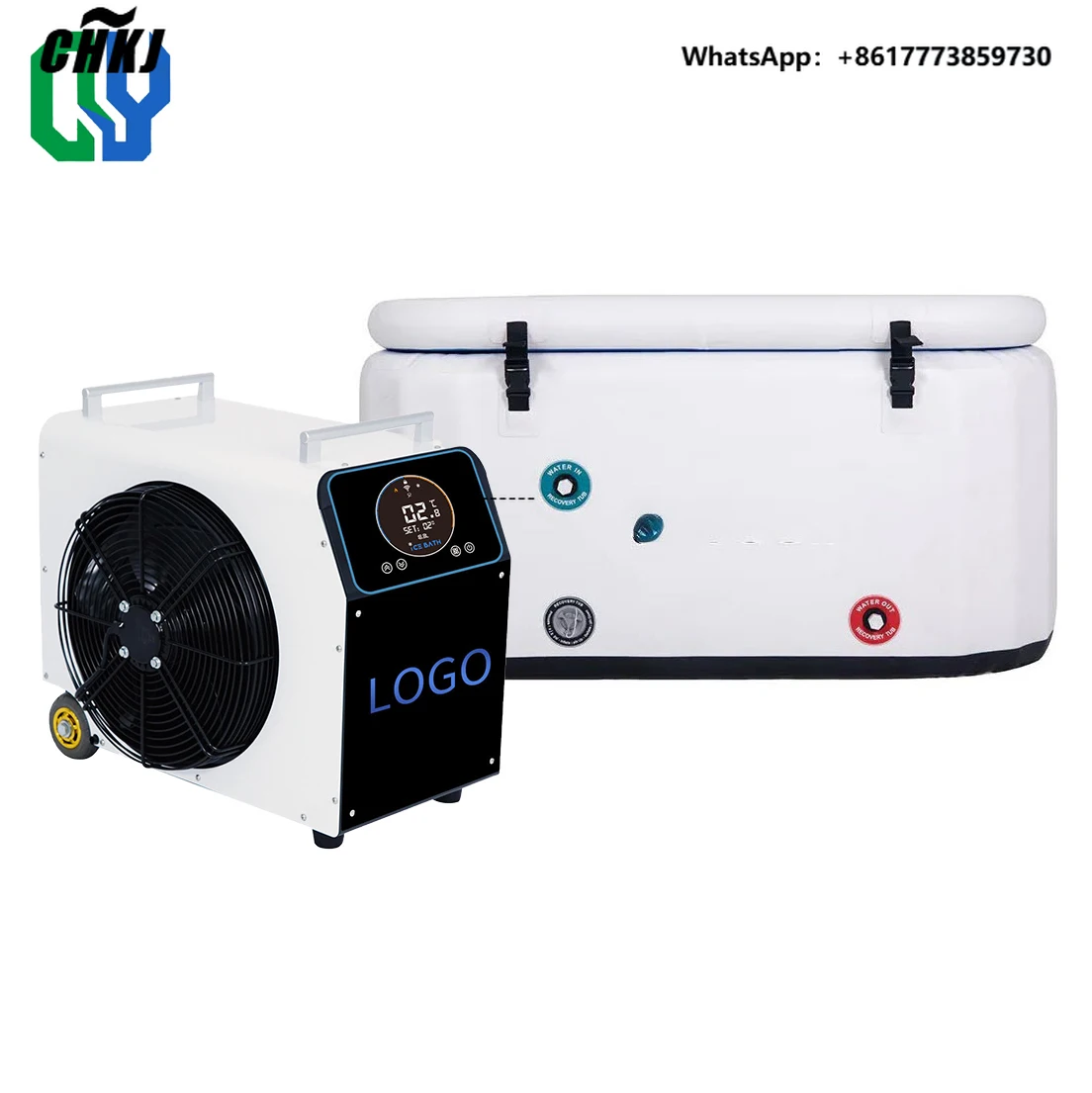 

CHKJ High End Portable Wifi Mini Ice Bath Chiller Machine Recovery Cold Plunge Ice Bath Water Chiller 1 HP Ice Bath Chiller
