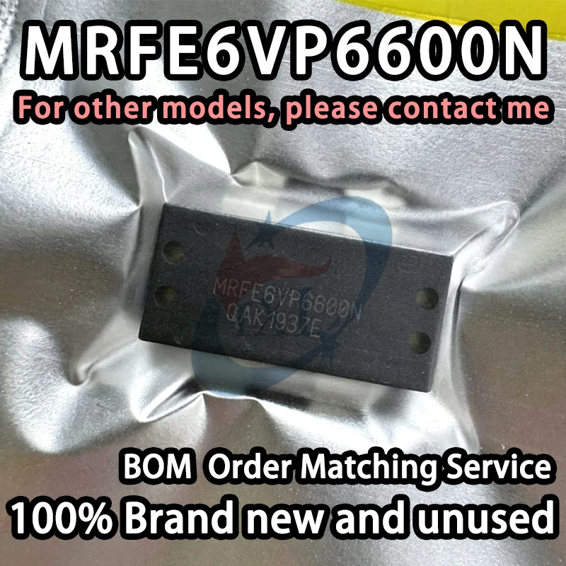 【100% Brand New】MRFE6VP6600N OM-780-4L High Power Rf LDMOS Single-Ended Broadband Rf Power Mos Tube 1.8MHz~600MHz 50V 600W-900W
