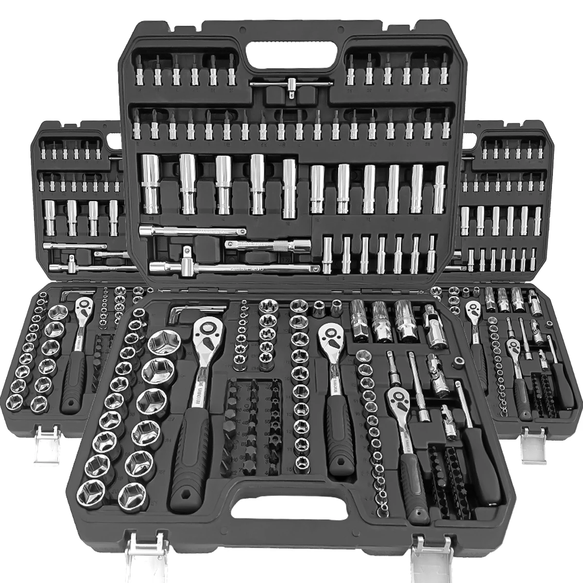 High-end auto repair tools 171-46pcs72 tooth ratchet wrench chromium-vanadium steel is durable