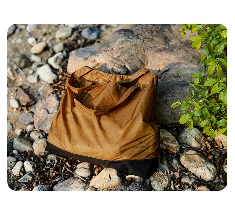 Naturehike Aufbewahrungstaschen Tragbare Öko-Taschen für den Bergsport Wasserabweisende Outdoor-Einkaufstasche – Detail 10