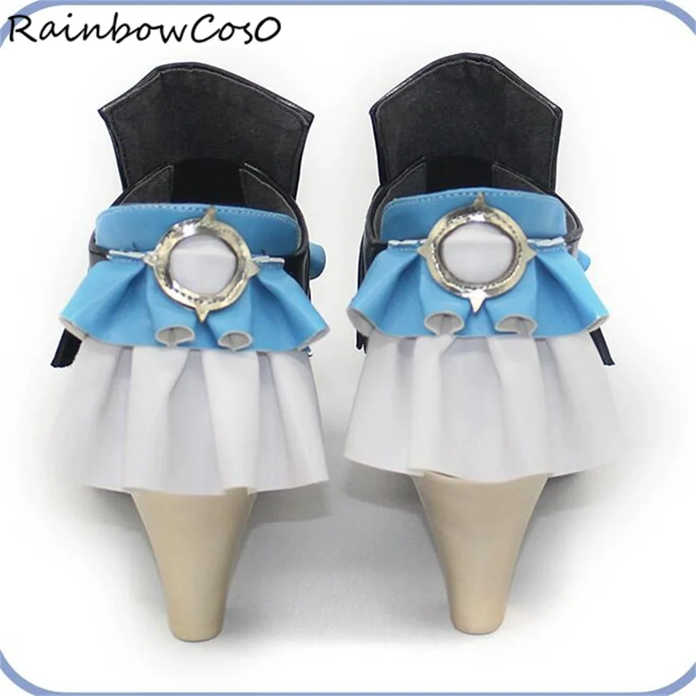 Xingqiu Xing qiu Genshin Impact Cosplay Shoes Boots Game Anime Party Halloween Chritmas RainbowCos0 W3121