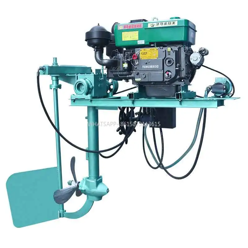 محرك ديزل مبرد بالماء بقدرة 28 حصان، محرك خارجي بحري هيدروليكي، مروحة محرك رباعي الأشواط