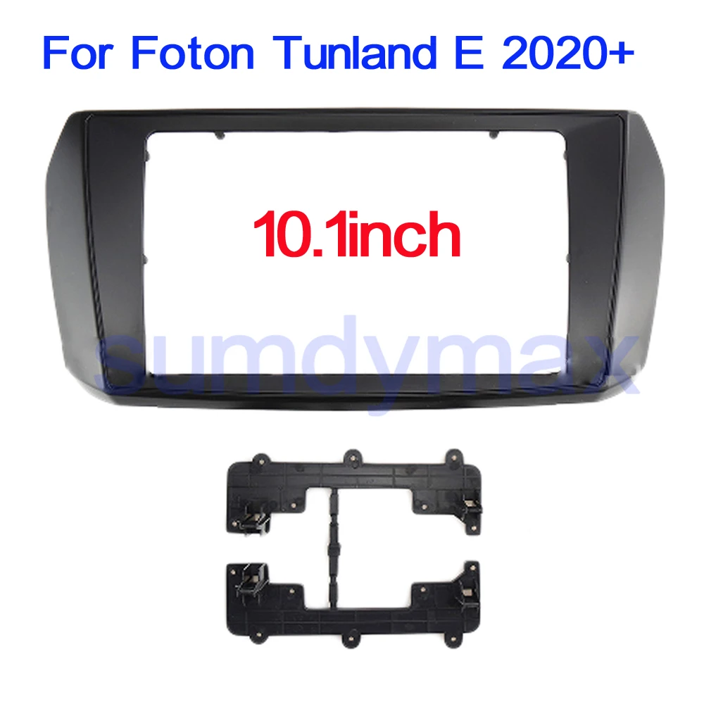 10.1Inch 2 Din Car Radio Fascia For FOTON TUNLAND 2020 2021 2022 car Panel Dash Frame