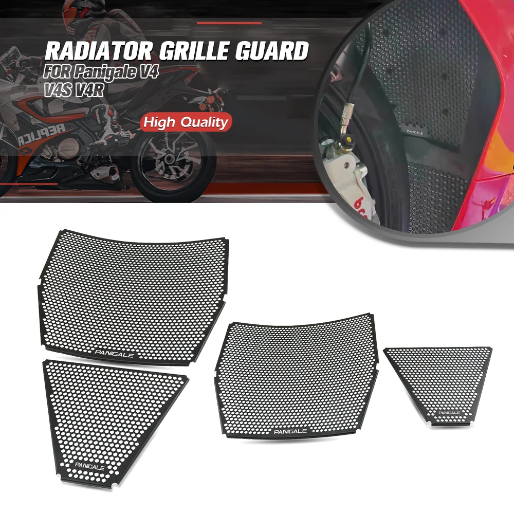 

FOR Ducati Panigale V4 V4S V4R Speciale Set 2018-2023 Motorcycle Radiator Grille Guard Cover Protector Accessory Panigale V4 S