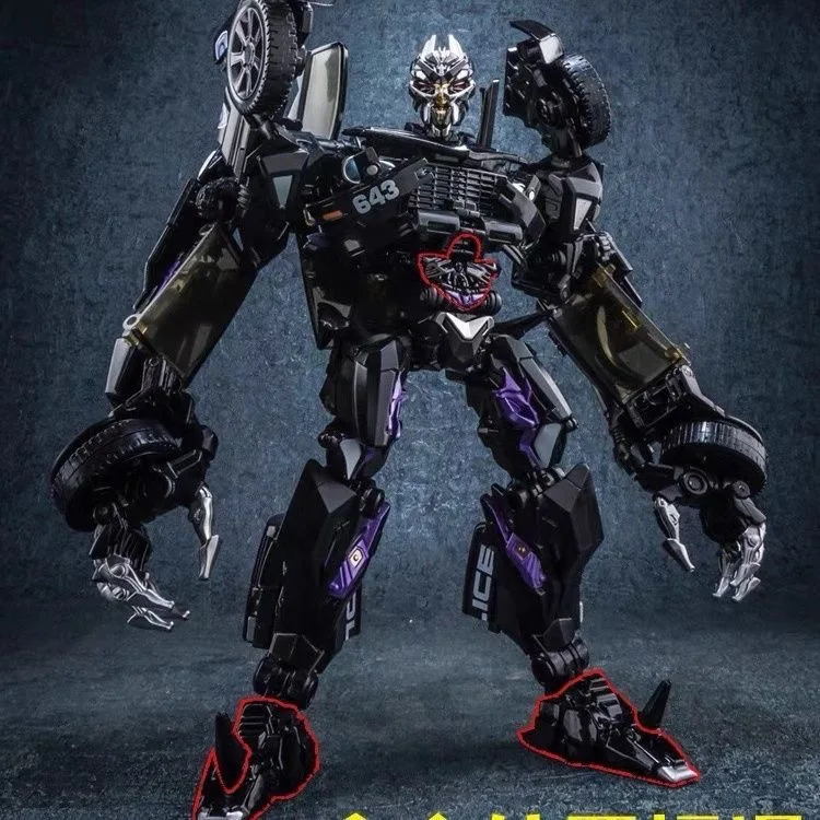 ของเล่นแปลงร่างในสต็อก โรดบล็อก KO XP15 รถตำรวจ รุ่นโลหะผสมจากภาพยนตร์ หุ่นยนต์ฟิกเกอร์