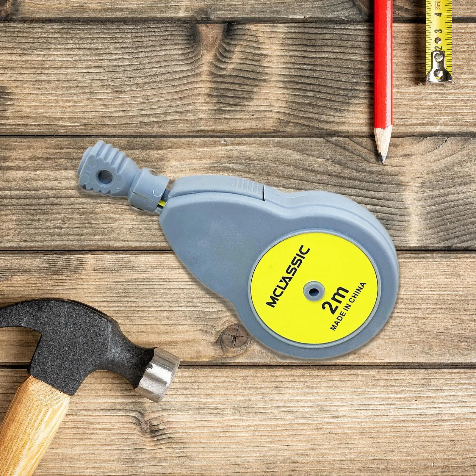 Rotating Tape Measure Compass Woodworking Tool Measurement Drafting Compass