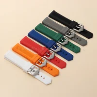 Bracelets de montre en silicone 12/14/16/19/21/23/24/26/28mm, bracelet de montre en caoutchouc 18/20/22mm, étanche, sport, pour hommes et femmes, bracelet de montre intelligente 3