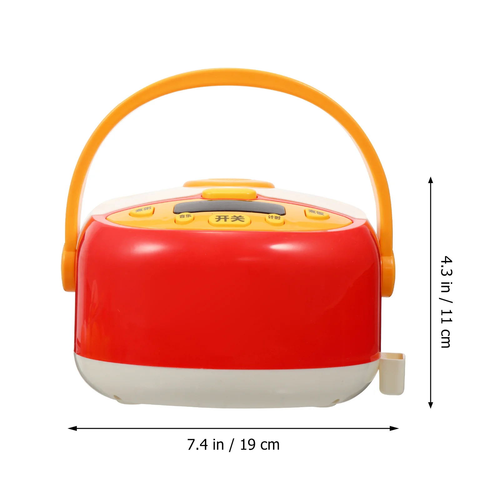 1 set 1 set imitatie rijstkoker gesimuleerde keuken kookset voor kinderen educatief speelgoed simulatie elektrische kookplaat