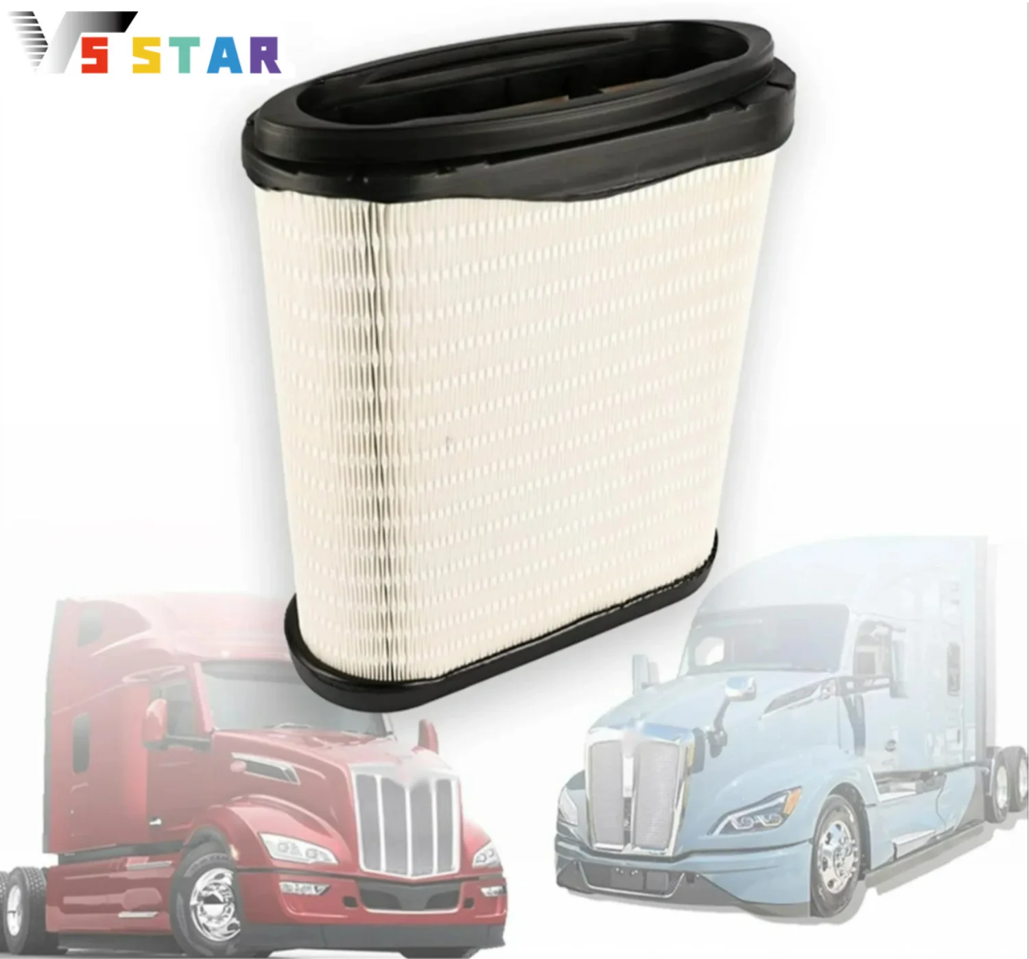 

D37-1061 D371061 High Quality Engine Air Filter Fits For 2023 Peterbilt 579 Kenworth T680 White AF-1052