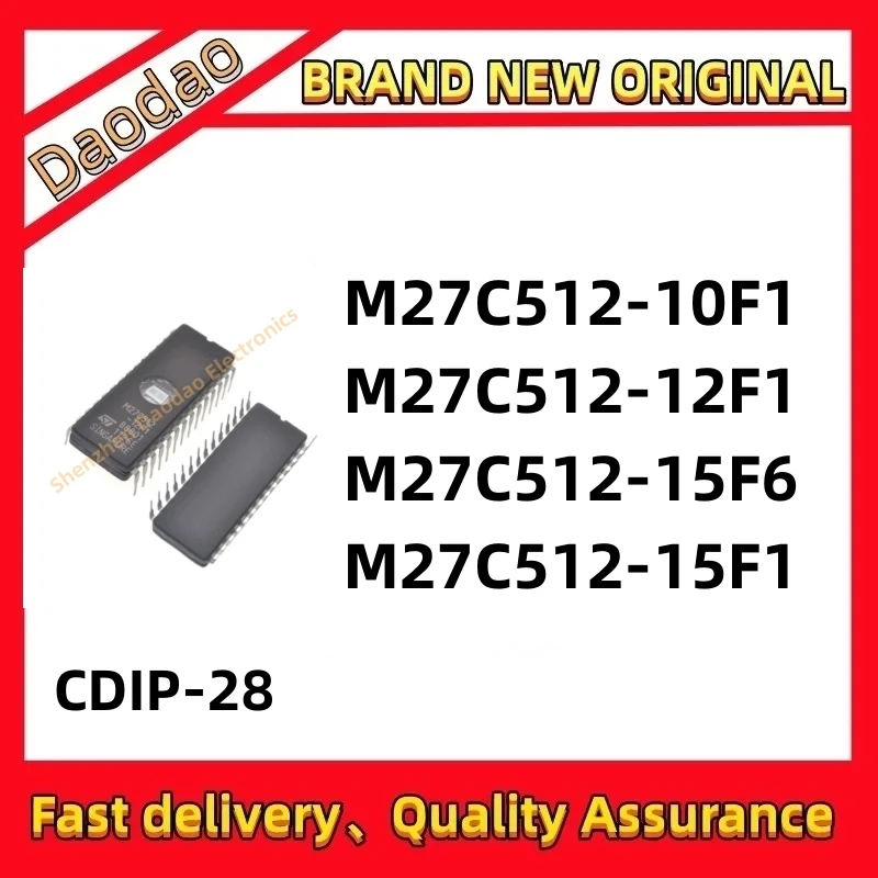 

Five quality new M27C512-10F1 M27C512-12F1 M27C512-15F6 M27C512-15F1 M27C512 M27C M27 IC chip CDIP-28
