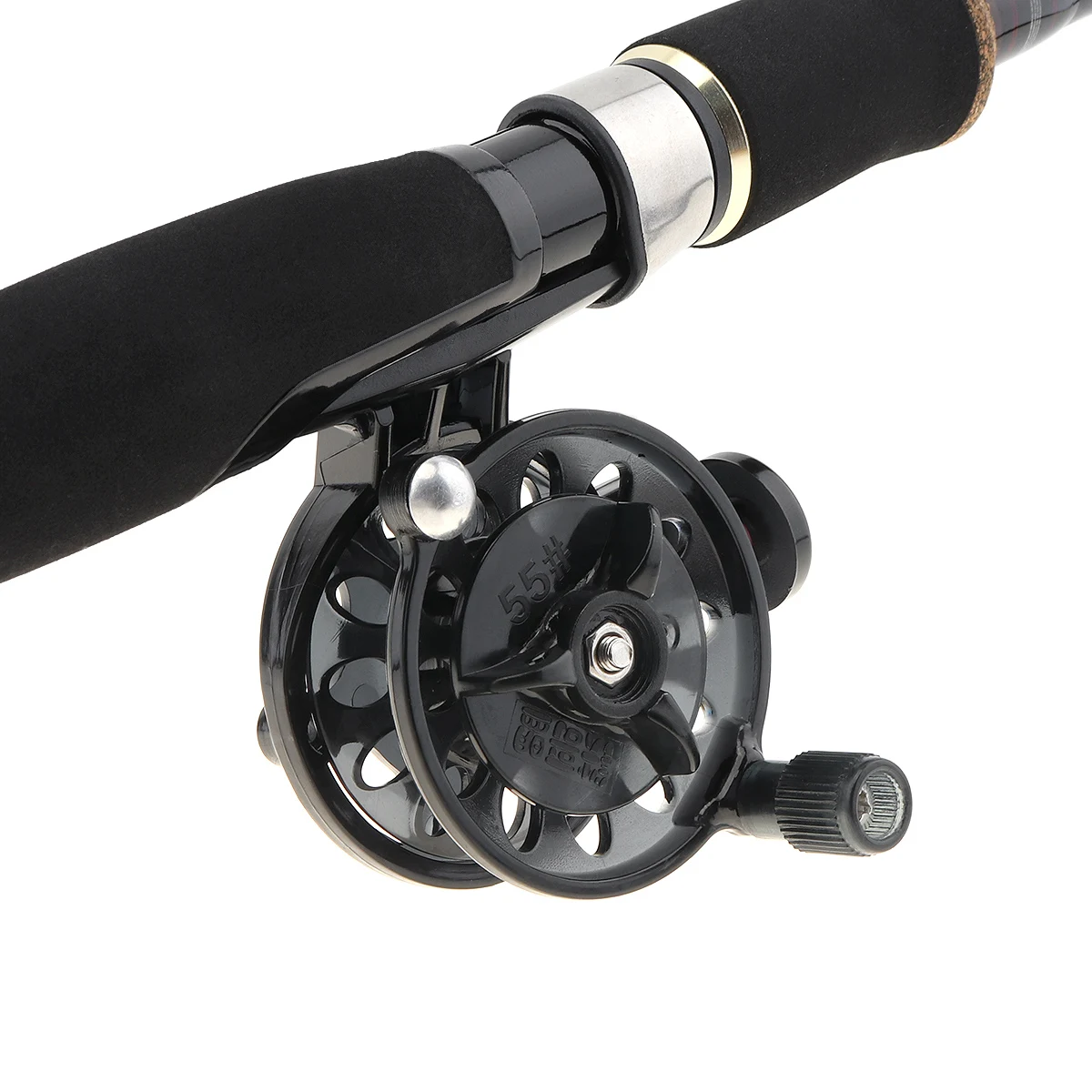 Mini Inverno Carretel De Pesca De Gelo Ultraleve 50mm 55mm 60mm Mão Carretel Fly Linha De Pesca Roda Carpa Pesca Mercadorias De Pesca Tackle