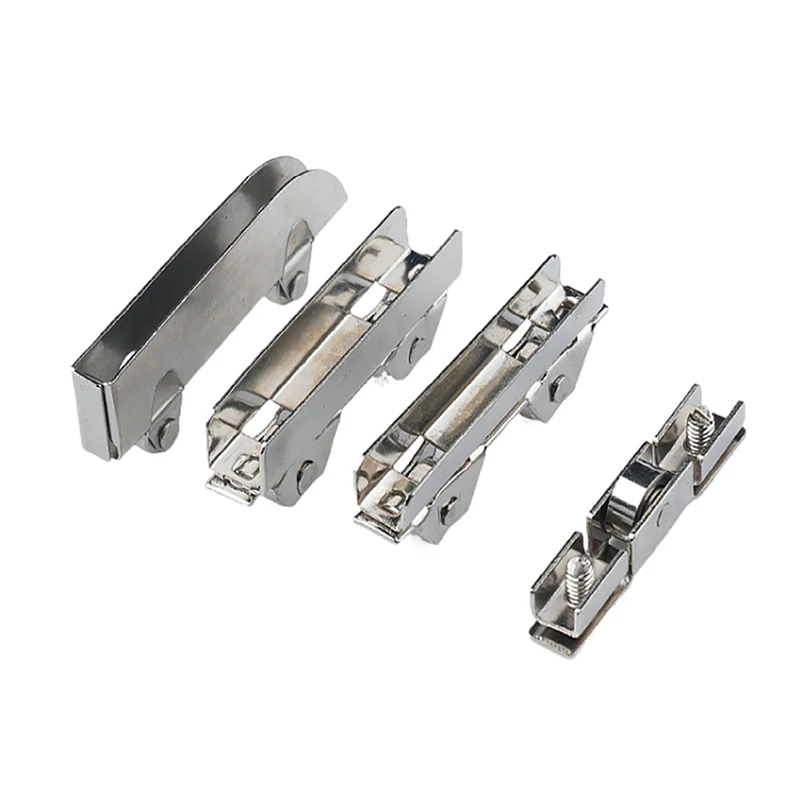 

4PCS Glass Sliding Doors Wheels Counter Rollers Cabinets Glass Door Pulleys Cabinets Book Cabinets Door Accessories Hardware