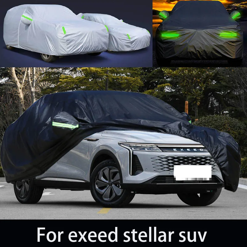 

For exeed stellar auto anti snow, anti freezing, anti dust, anti peeling paint, and anti rainwater.car cover protection