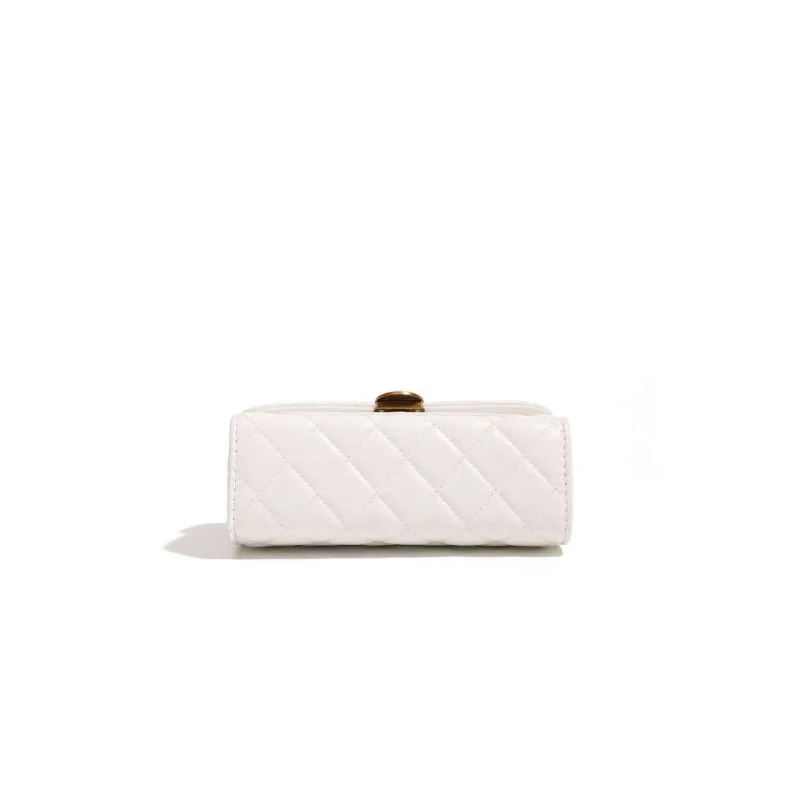 Disney Mickey Mouse Vintage Shoulder Bag Women Large Capacity Quilted Chain Crossbody Purse for College Students Daily Use