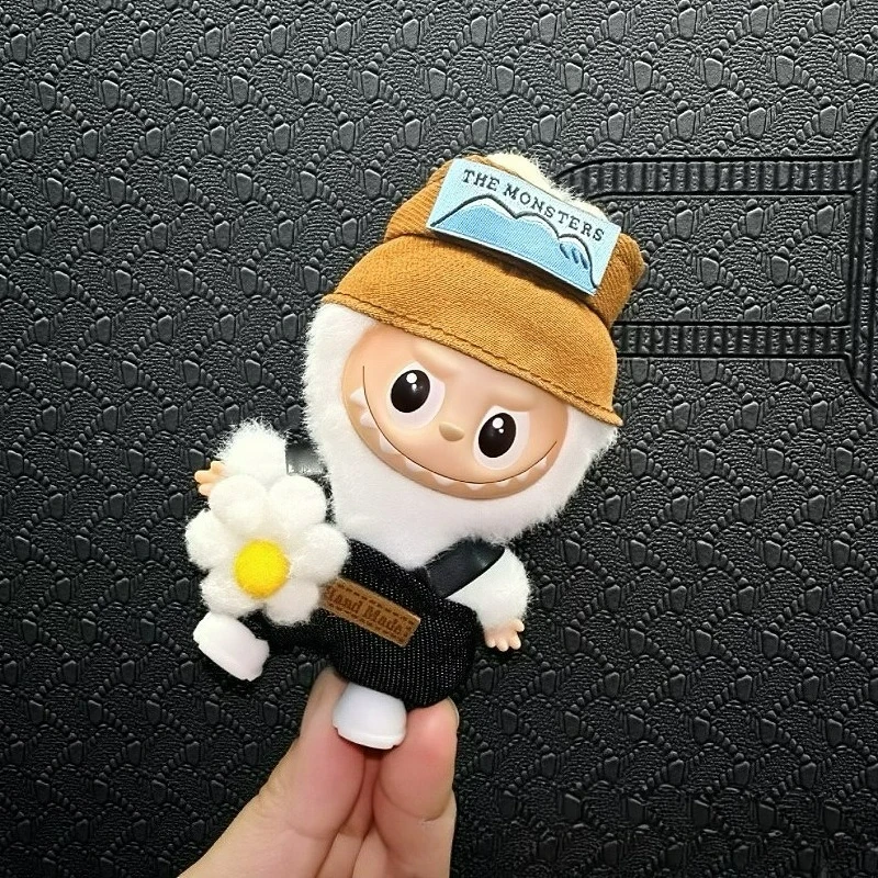 

Одежда для кукол Labubu, 17 см, Kawaii, модное платье «сделай сам», комплект и накидок, аксессуары с героями мультфильмов, аниме, набор шиньонов, праздничный подарок, игрушка