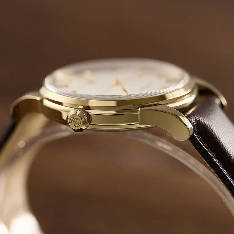 Baltany 2025, neue Herren-Automatik-Mechanische Uhr ST1701 S4092, Fadenkreuz-Zifferblatt, kleine Sekunden, Retro, wasserdicht, Kleid, Herrenuhr