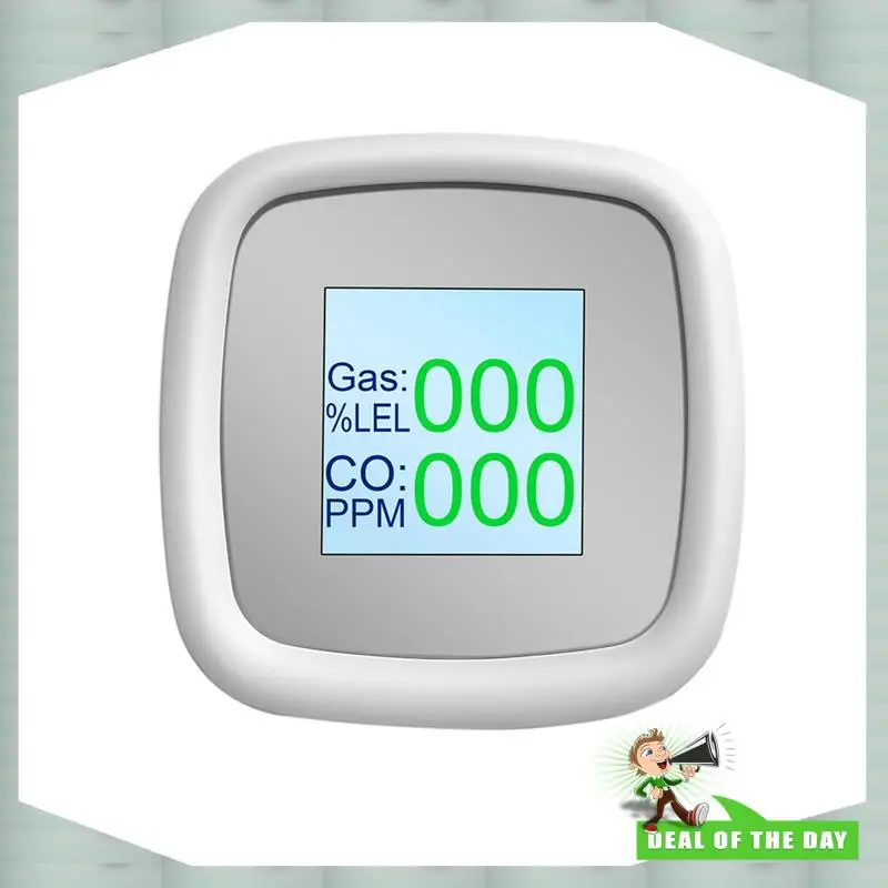 24-Hour Delivery Tuya Combustible Gas Detector Gas Alarm Digital Gas Detection Sensor Sound Alarm Smart Air Quality Detector