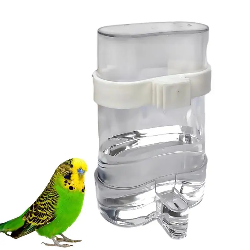 Birds Water Feeders Dispenser Automatic Bird Feeder Automatic Feeder Drinker Hanging Pet Lovebird Feeding Accessories