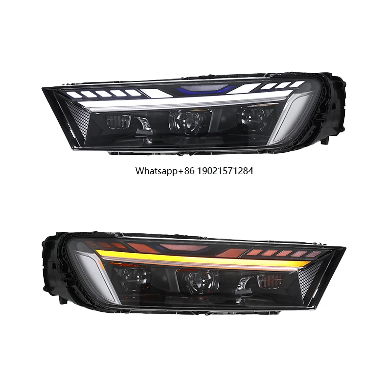 

Для Q7 2016 2017 2019, передняя фара, автомобильные аксессуары, светодиодный головной фонарь в сборе, аксессуары Q7, фара