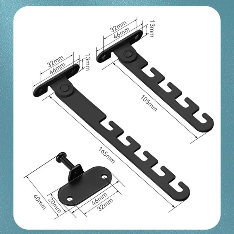 24BA Adjustable Window Limiters Tilt Control Window Stopper Carbon Steel Window Safety Lock Hardware Easy to Install