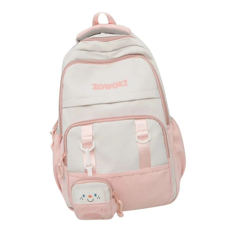 Mochila espaçosa para laptop para meninos adolescentes meninas, bolsa escolar resistente à água