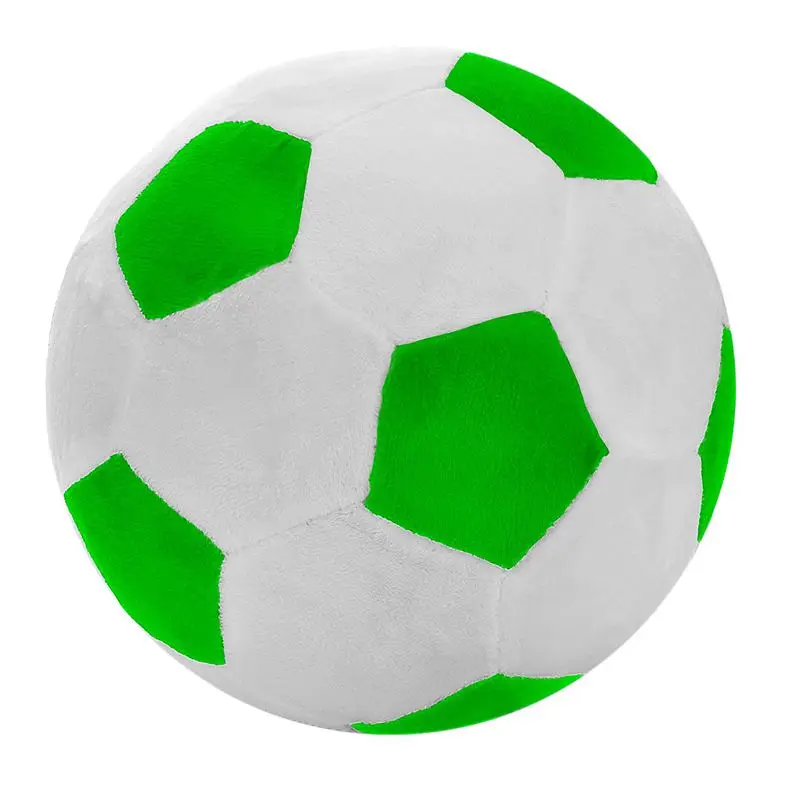 HW-elSoccer Sportball-Wurfkissen, gefülltes weiches Plüschtier für Kleinkinder, Babys, Jungen, Kinder, Geschenk, 20,3 cm L x 20,3 cm B x 20,3 cm H,
