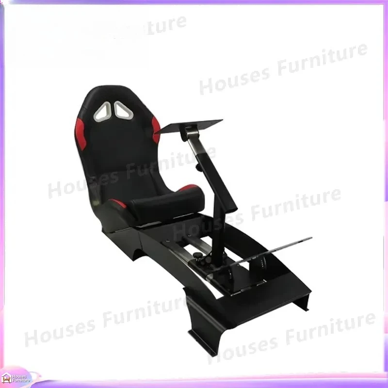 210 Racing Simulator Cockpit VR Racing Game Chair Car Driving Simulator Seat Gaming Rig Steering Wheel Stand Pedal Shifter