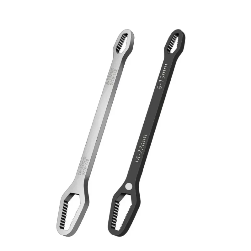 Llave Torx Universal de 8-22mm, tablero de llave de gafas ajustable autoajustable, llave Torx de doble cabezal, herramientas manuales para fábrica