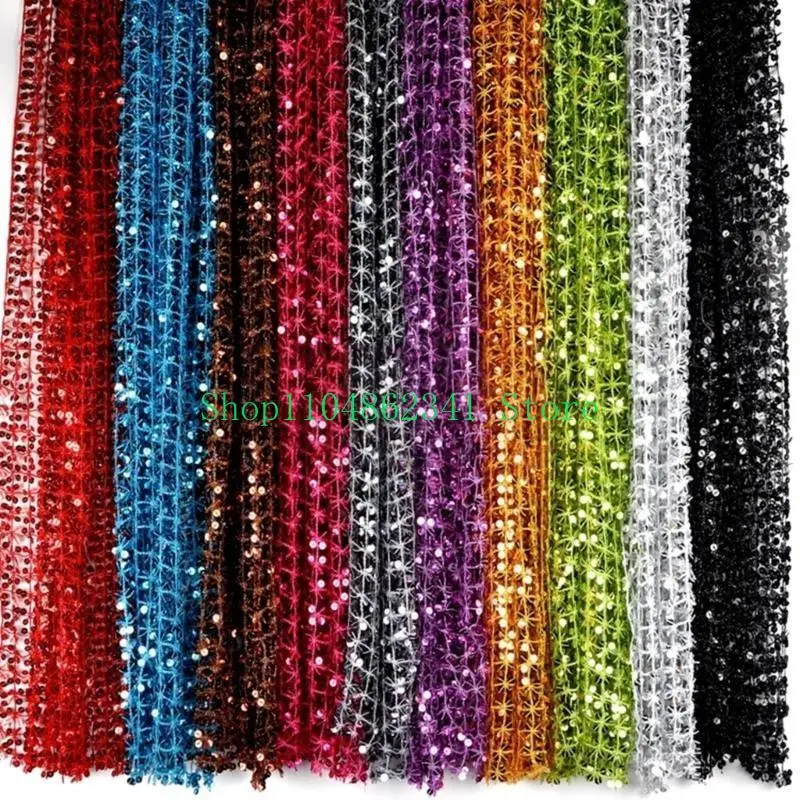 

652F Shining Shawl Sequins Shoulder Stole For Formal Wear Glitters Shawl for Evening Party Dressingup Accessory