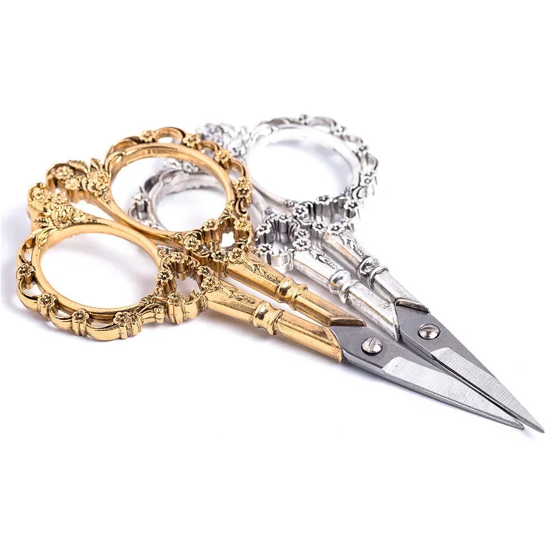 1pc Genuine Stainless Steel Nail Scissor Retro Finger Toe Dead Skin Remover Makeup Tool Nail Multi-Function Manicure Tool
