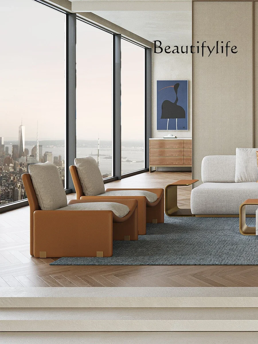 

Designer Creative Leisure Chair Light Luxury Living Room Couch Exhibition Hall Sales Department Conference Chair