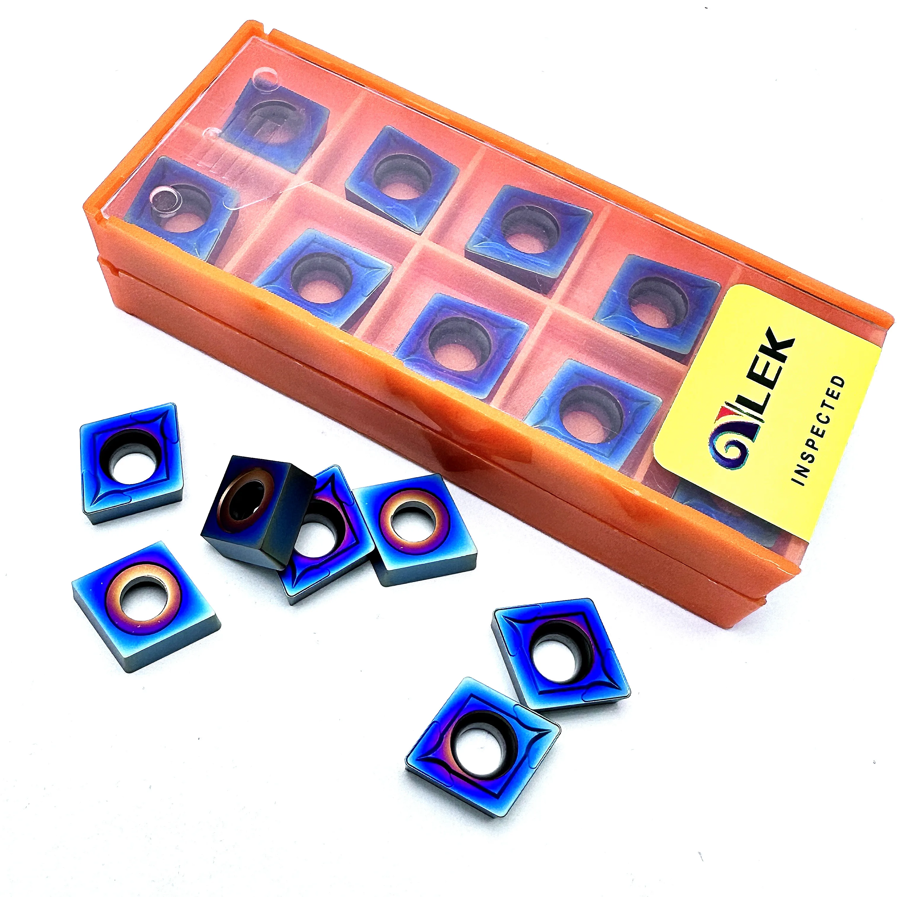 

CCMT060204 CCMT09T304 CCMT120404 Carbide inserts CNC Internal Turning Tool Steel processing lathe Cutting Tools nano coating