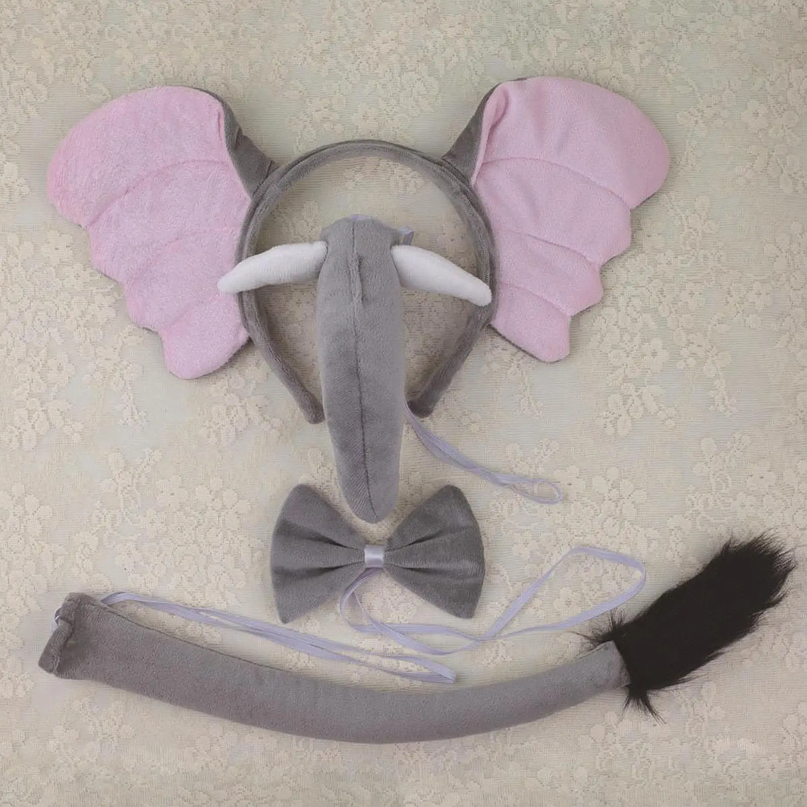 

Elephant Costume Set Children Animal Hairband for New Year Performance Party