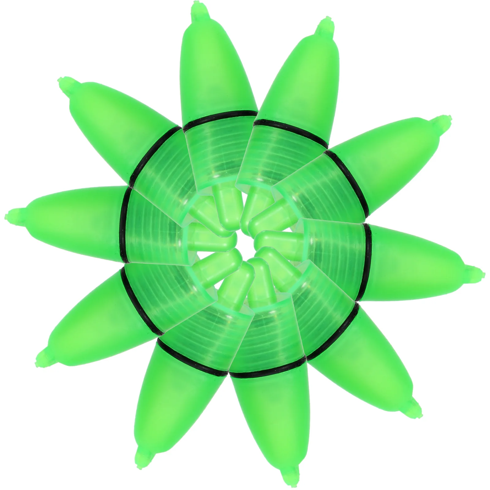 20 Pcs LED Fishing Night Light Bell Lights for at Indicator Signal Floats Rods Shine