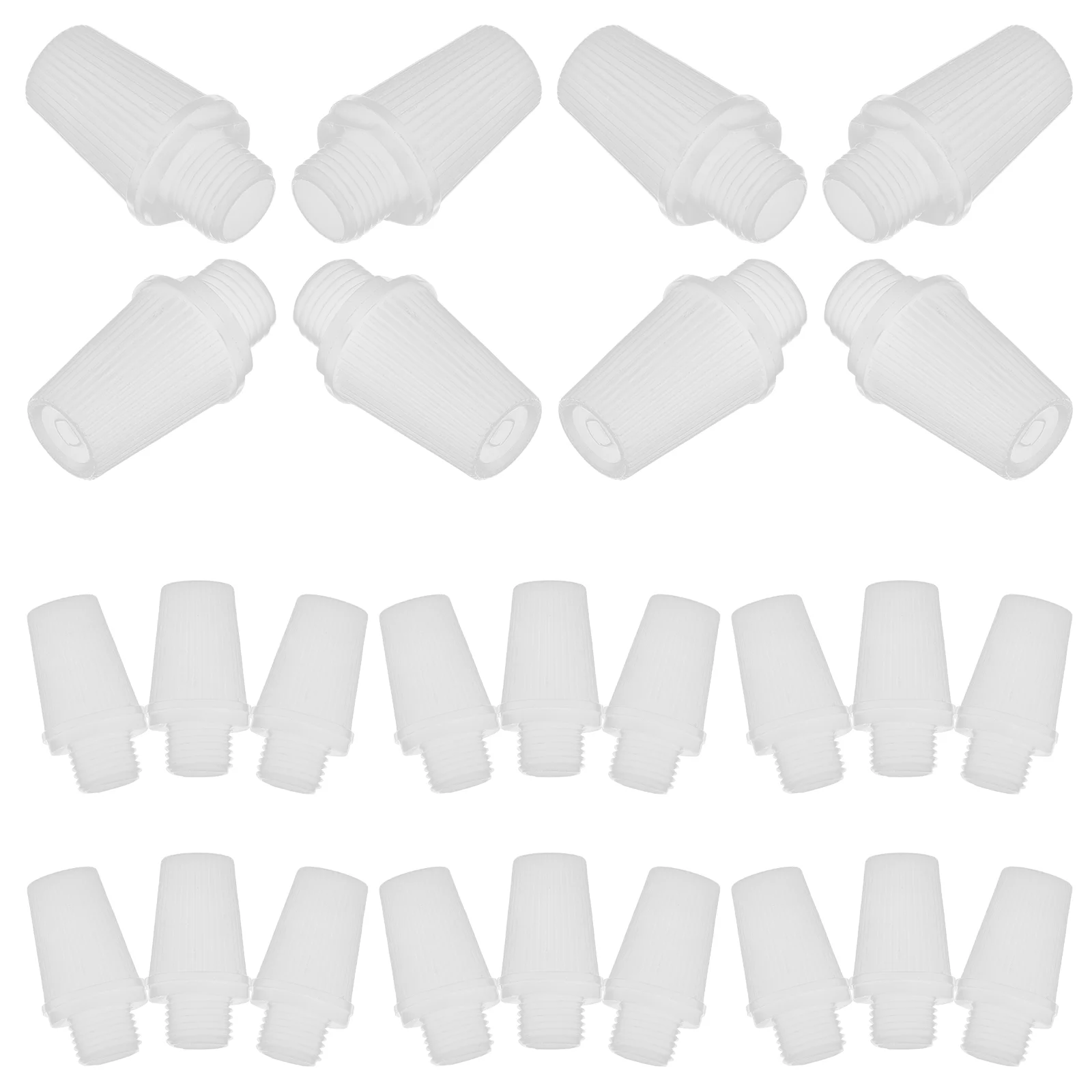 50 Pcs Wire Lock Cap Strain Relief Cord Grip Chandelier DIY Cable Glands Ceiling Lights Clips Pp Fixture Hanging Clamps Pendant