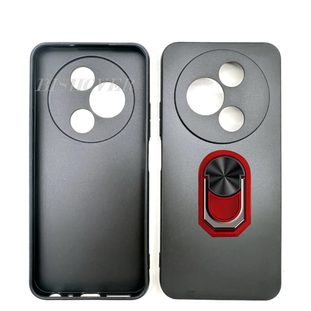 Capa de telefone magnética para tcl 60 se 6.7 "20 2025 tcl 60 se 60se tcl 605 capa de silicone macio com suporte de anel