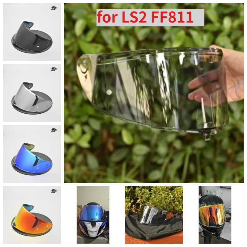 CCUUD Fit LS2 FF811 Helmet Visor Photochromic Multi-Color Day Night Universal Replacement Lens