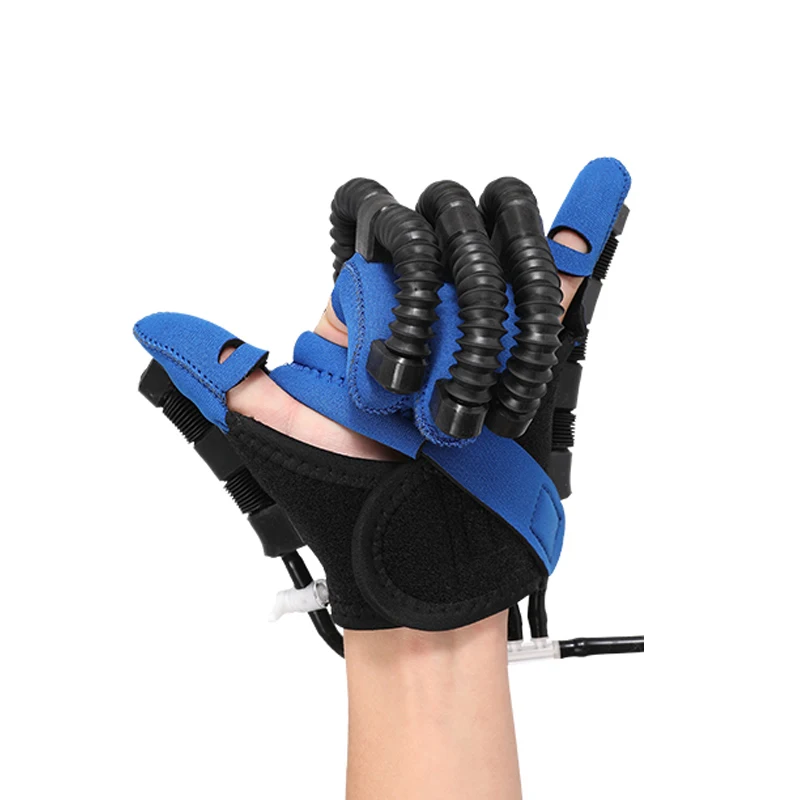 الهيكل الخارجي لتدريب اليد، قفازات روبوت ذكية لتمارين الأصابع، معدات إعادة تأهيل شلل نصفي